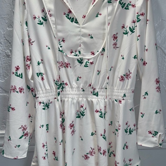 Express / Dresses / Express white Neck Tie dress - Picture 2 of 16